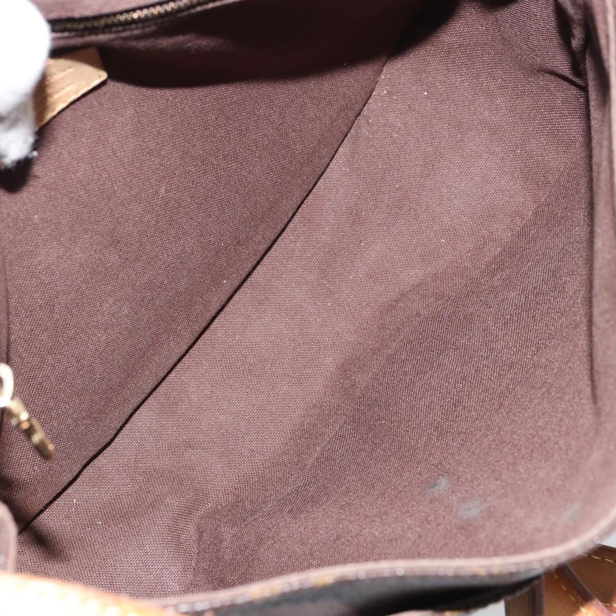 LOUIS VUITTON Monogram Menilmontant PM Shoulder Bag M40474 LV Auth bs31563