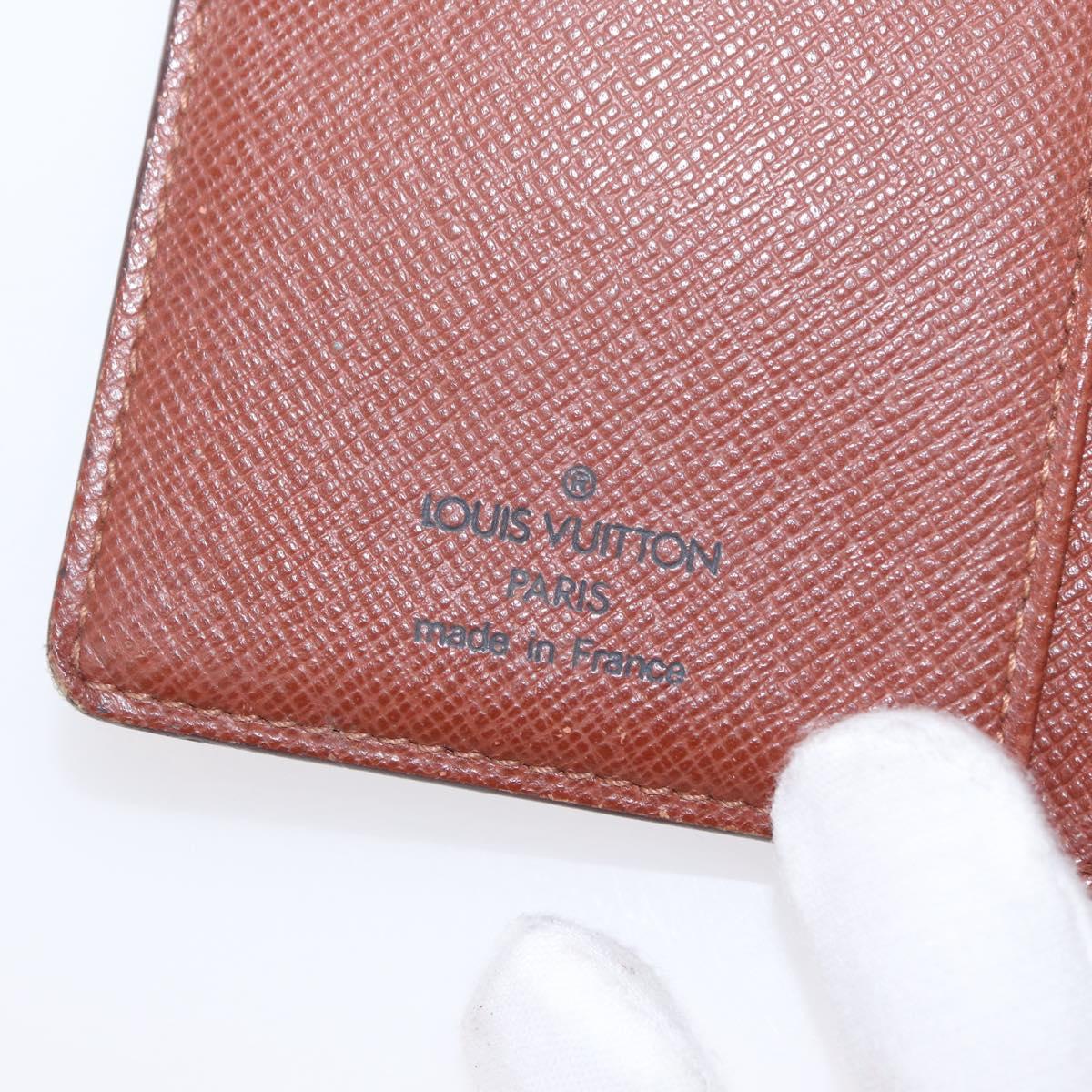 LOUIS VUITTON Monogram Porte Monnaie Billets Viennois Wallet M61663 Auth bs31601