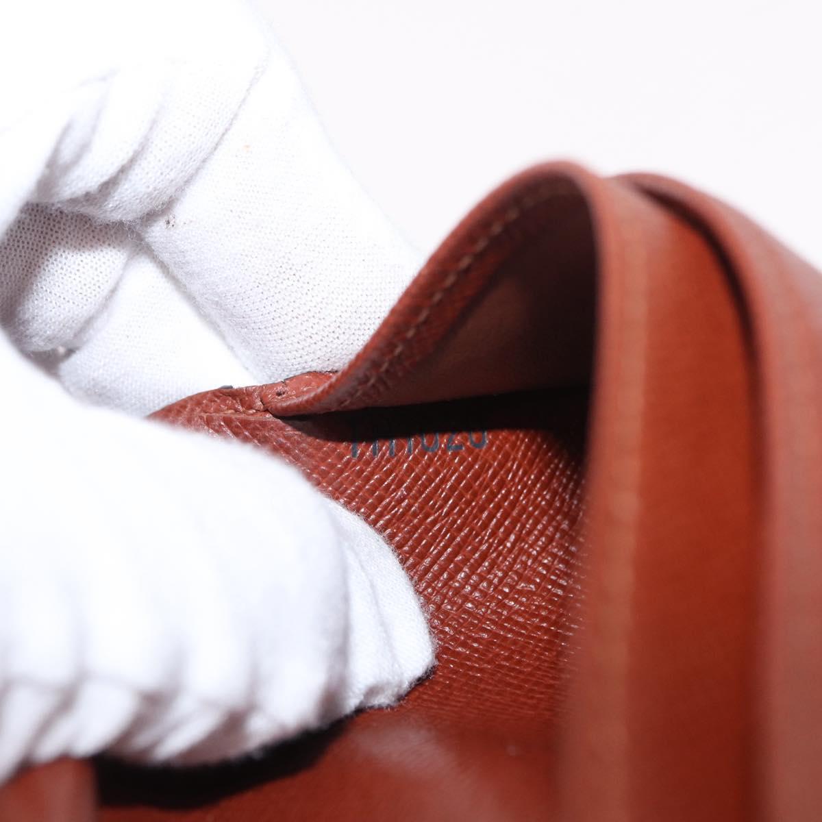 LOUIS VUITTON Monogram Porte Monnaie Billets Viennois Wallet M61663 Auth bs31602