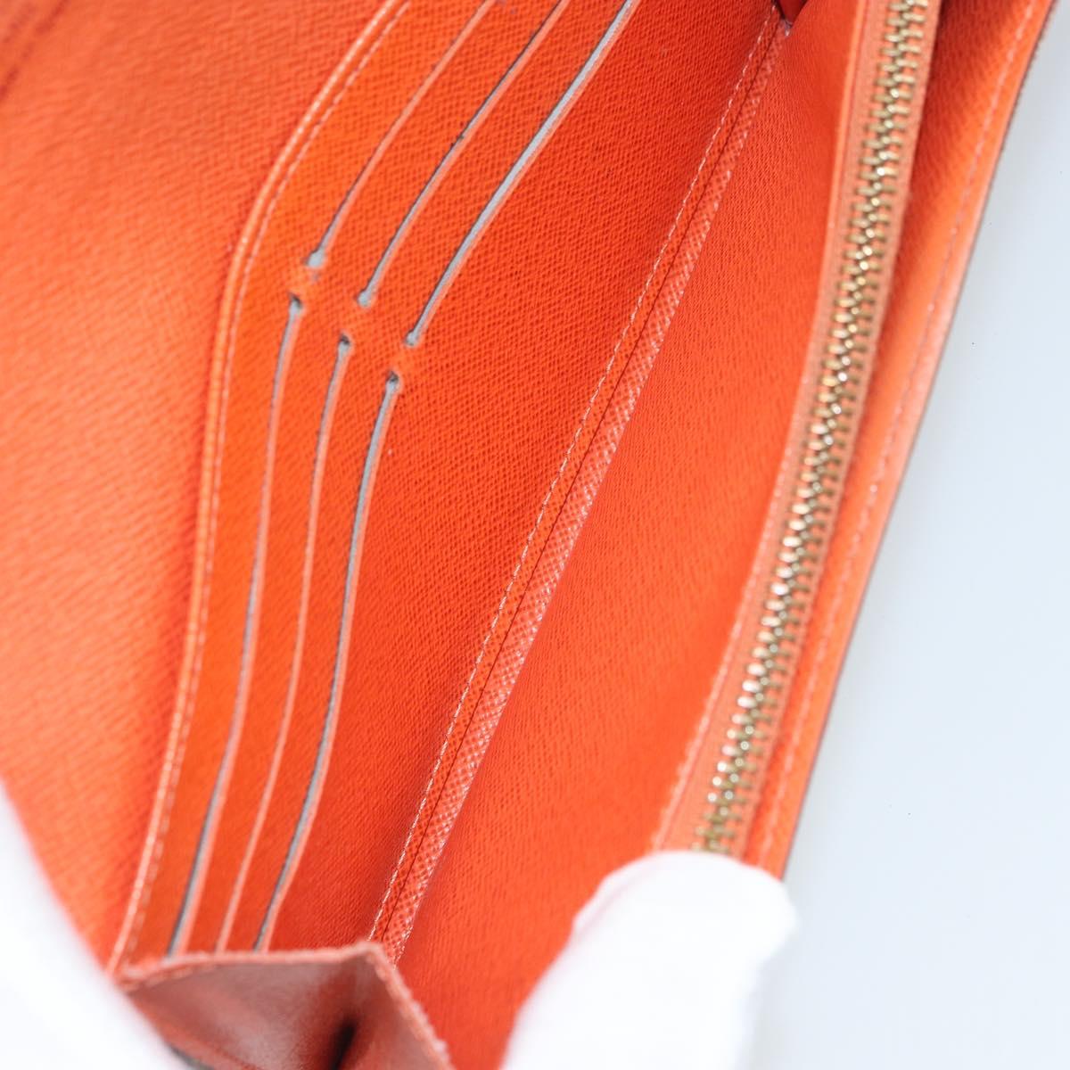 LOUIS VUITTON Multicolor Portefeuille Sarah Wallet White M93532 LV Auth bs31603