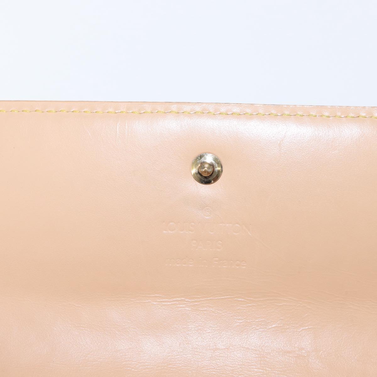 LOUIS VUITTON Monogram Multicolor Porte Tresor Wallet Black M92658 Auth bs31604