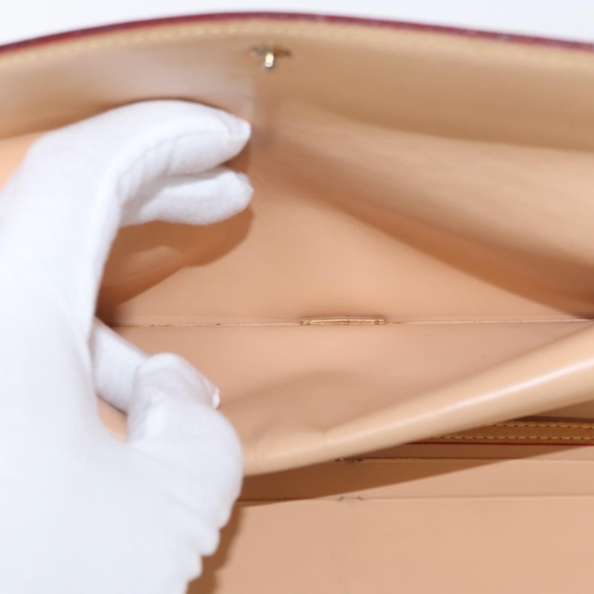 LOUIS VUITTON Monogram Multicolor Porte Tresor Wallet Black M92658 Auth bs31604