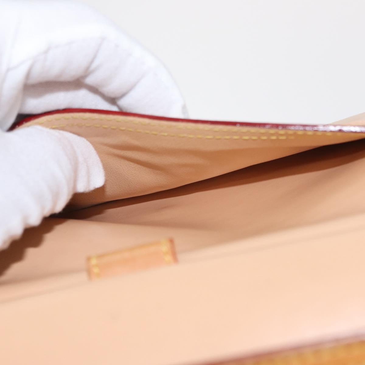 LOUIS VUITTON Monogram Multicolor Porte Tresor Wallet Black M92658 Auth bs31604