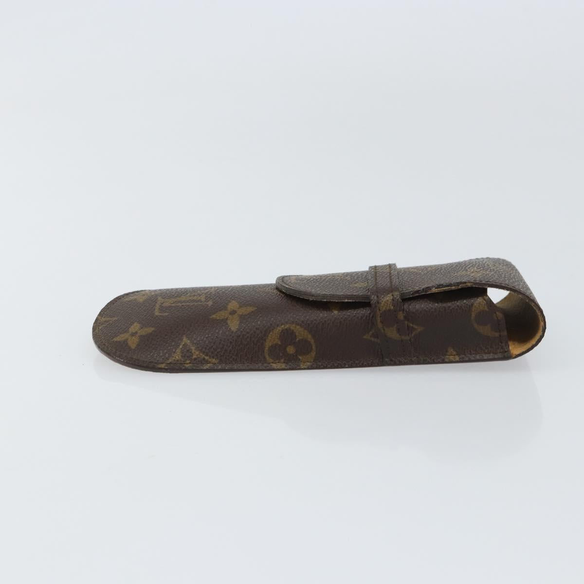 LOUIS VUITTON Monogram Etui Lunette Rabat Glasses Case M62970 LV Auth bs31605