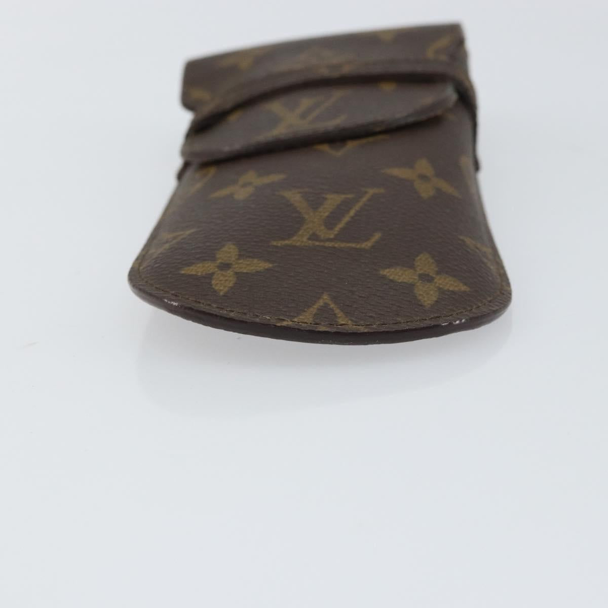 LOUIS VUITTON Monogram Etui Lunette Rabat Glasses Case M62970 LV Auth bs31605