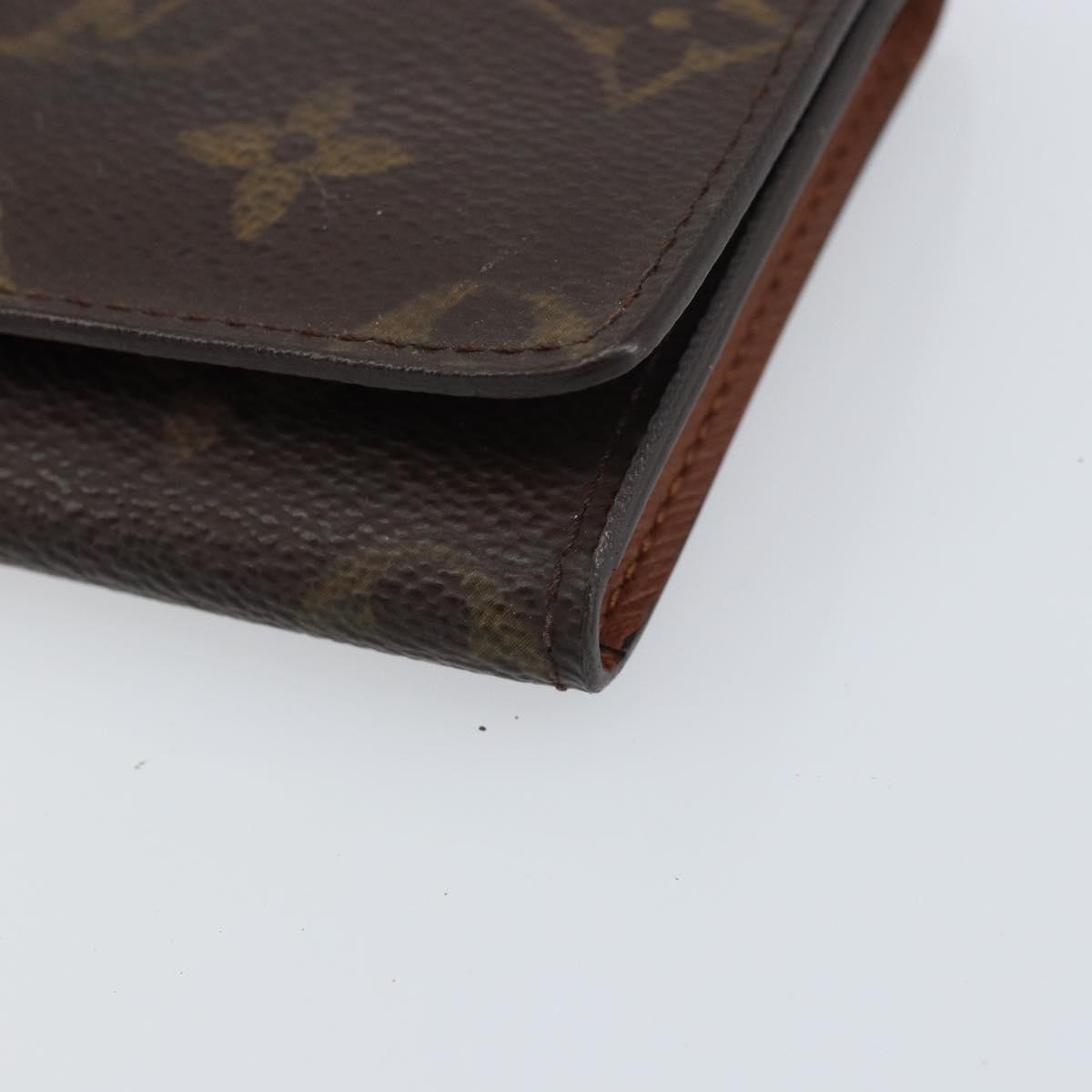 LOUIS VUITTON Monogram Anvelop Cult De Vuitto Card Case M62920 LV Auth bs31609