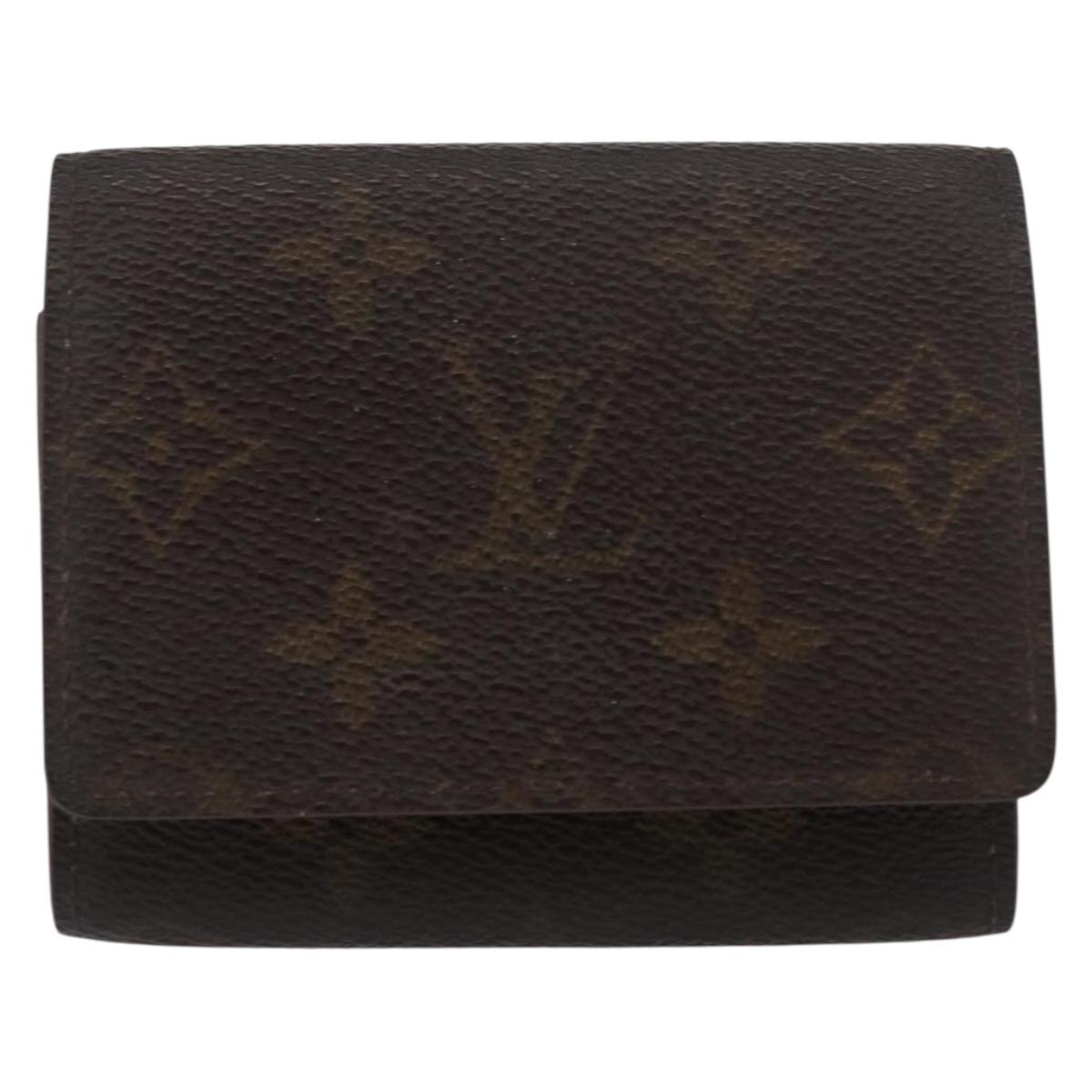 LOUIS VUITTON Monogram Anvelop Cult De Vuitto Card Case M62920 LV Auth bs31610