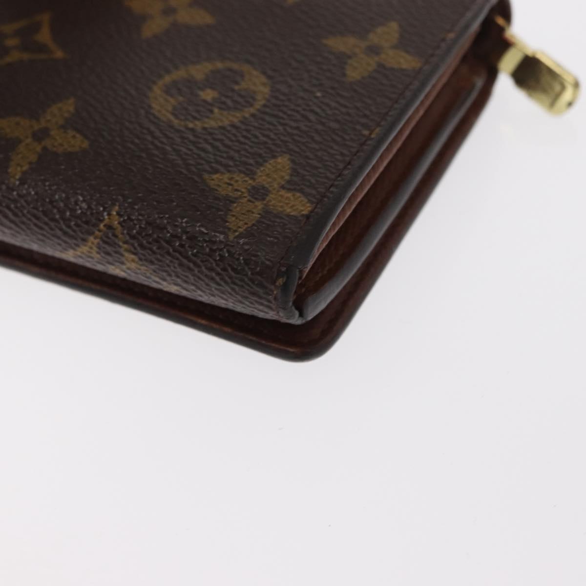LOUIS VUITTON Monogram Portefeuille Tresol Wallet M61736 LV Auth bs31611