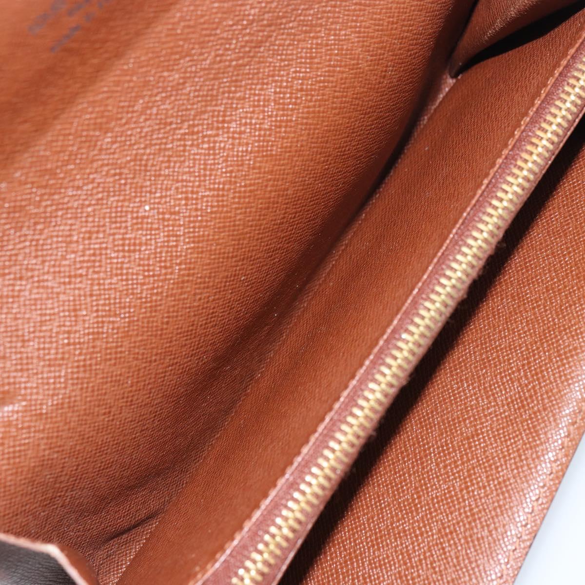 LOUIS VUITTON Monogram Pochette Porte Monnaie Credit Wallet M61725 Auth bs31619