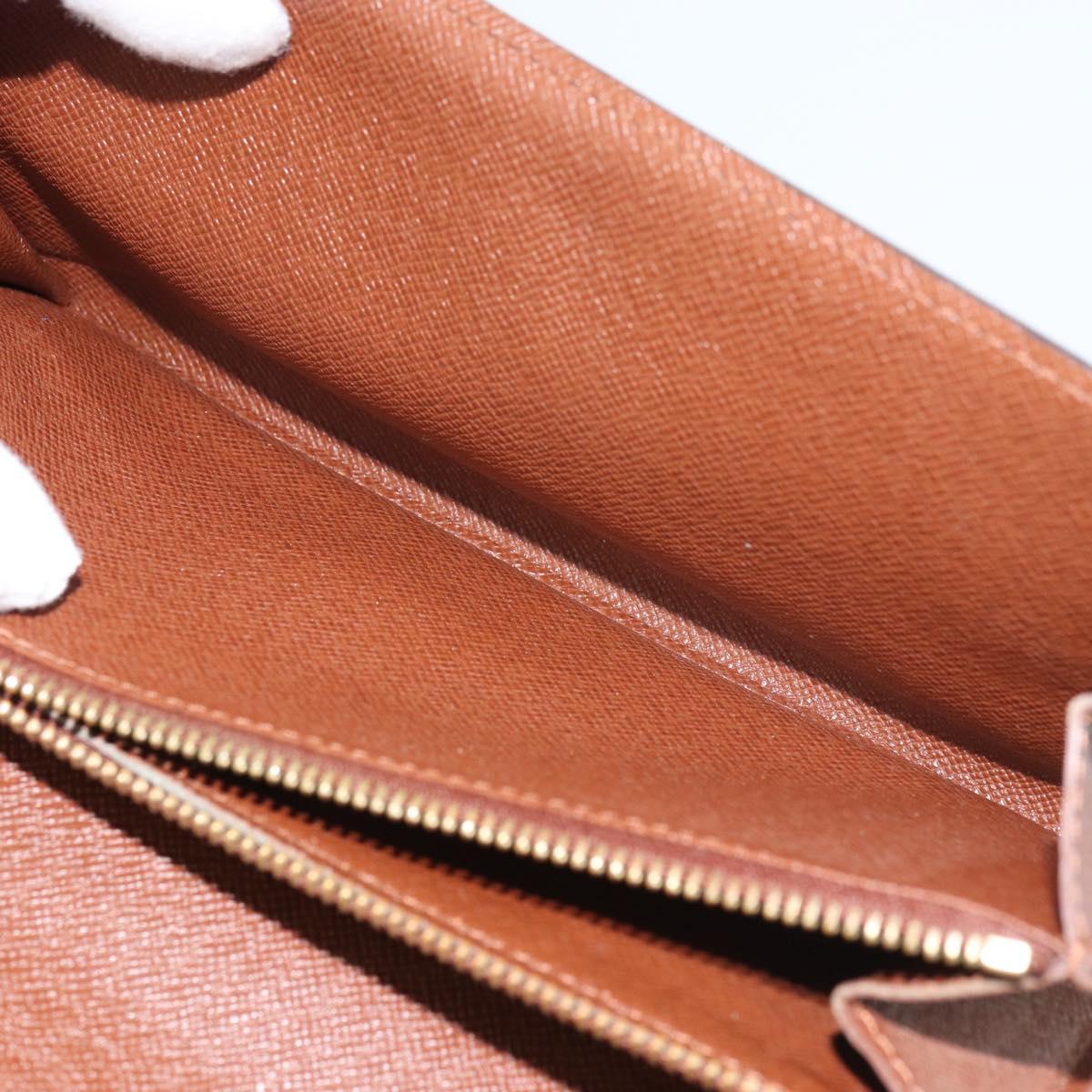 LOUIS VUITTON Monogram Pochette Porte Monnaie Credit Wallet M61725 Auth bs31619