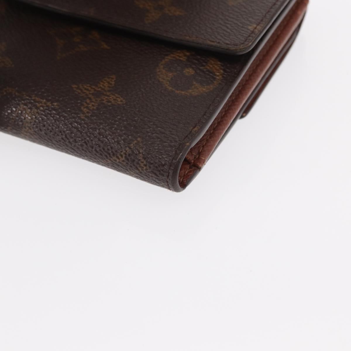 LOUIS VUITTON Porte Monnaie Bier Cartes Crdit Wallet M61652 LV Auth bs31622