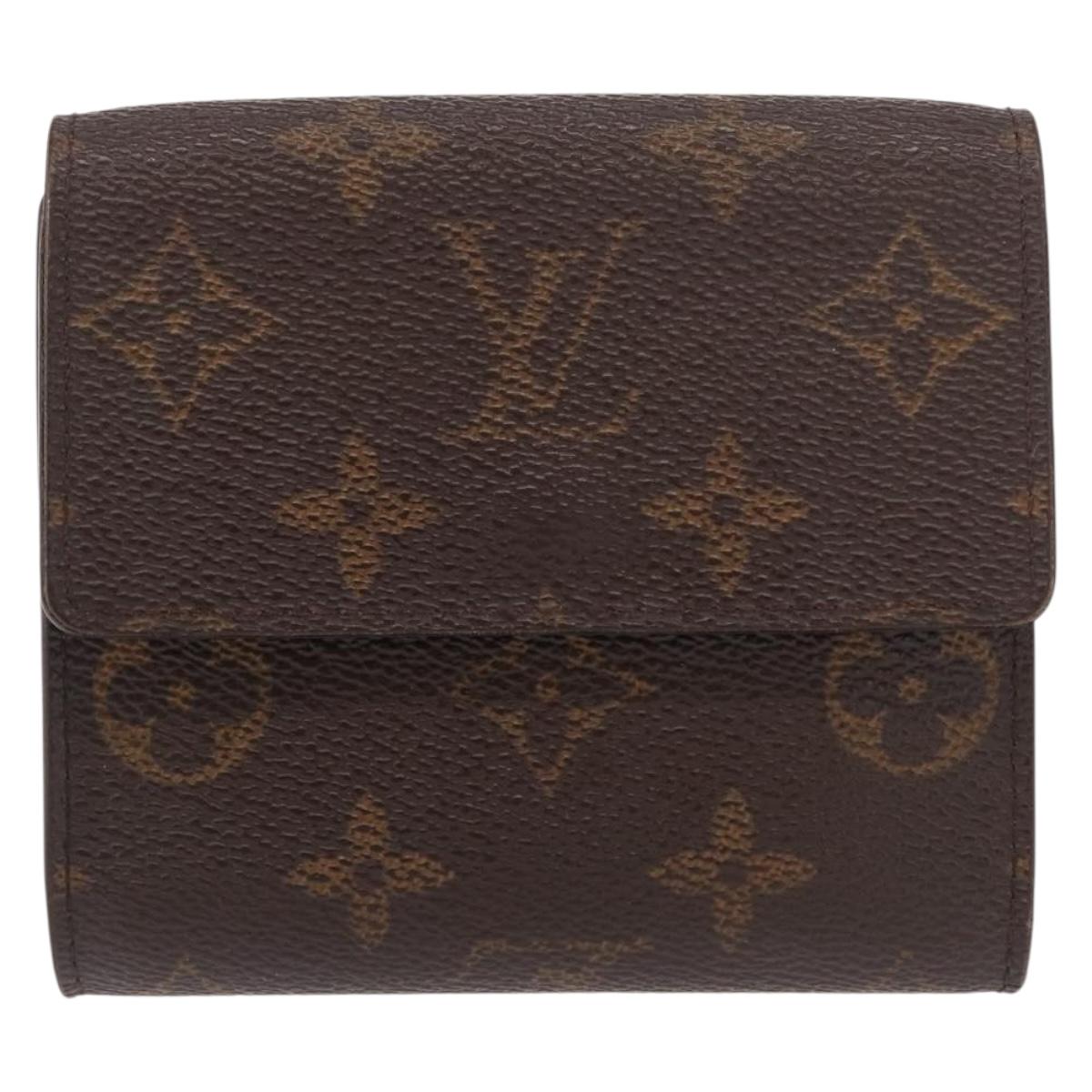 LOUIS VUITTON Porte Monnaie Bier Cartes Crdit Wallet M61652 LV Auth bs31622