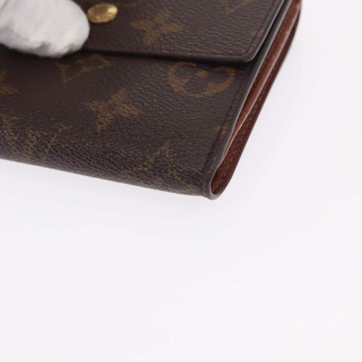 LOUIS VUITTON Porte Monnaie Bier Cartes Crdit Wallet M61652 LV Auth bs31622