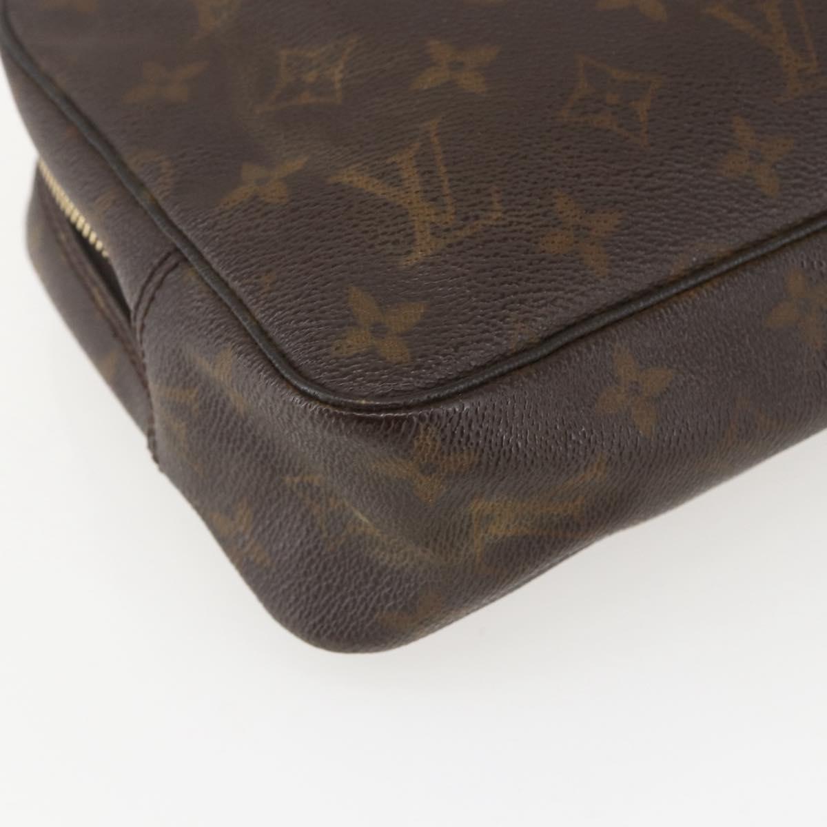 LOUIS VUITTON Monogram Trousse Toilette 23 Clutch Bag M47524 LV Auth bs31624
