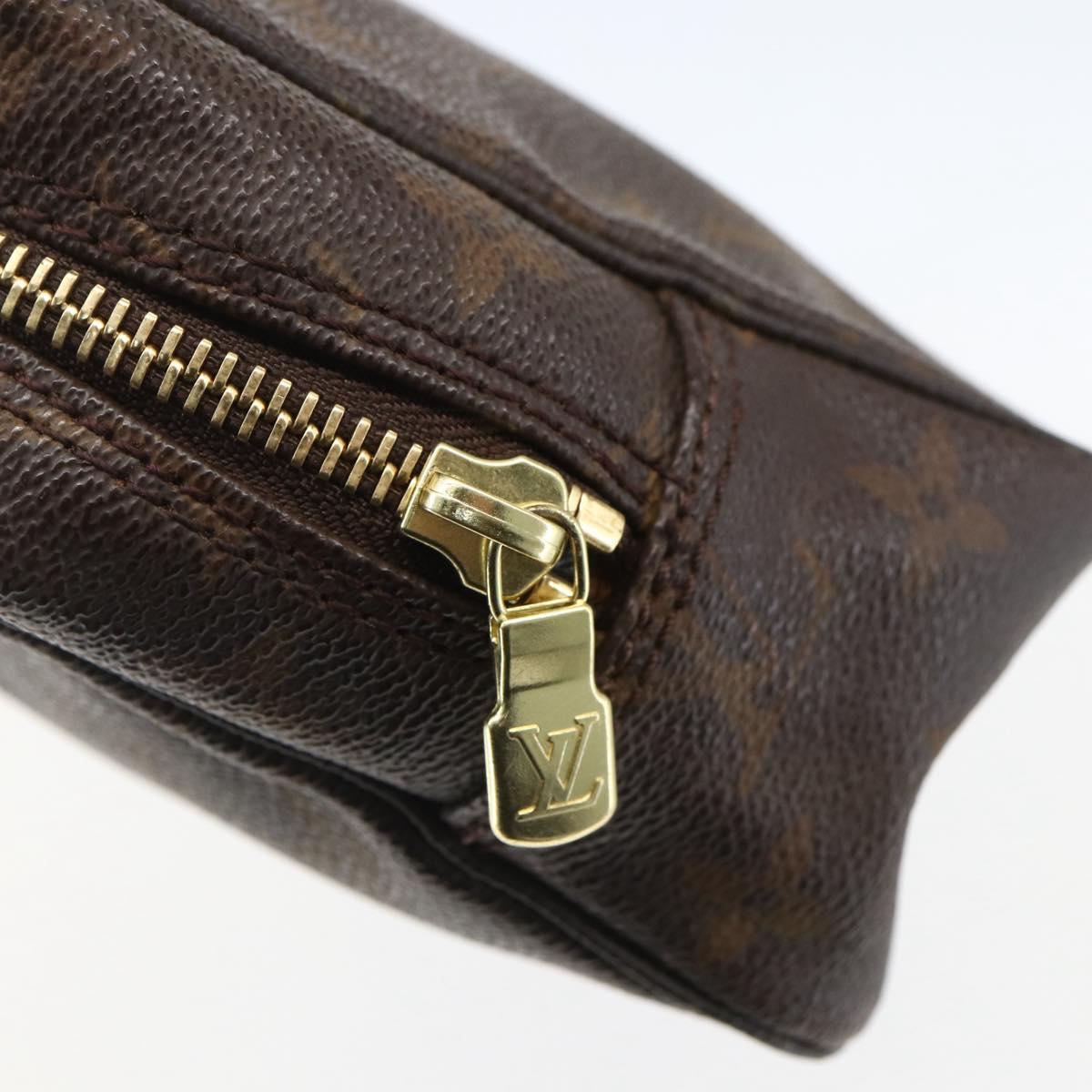 LOUIS VUITTON Monogram Trousse Toilette 23 Clutch Bag M47524 LV Auth bs31624