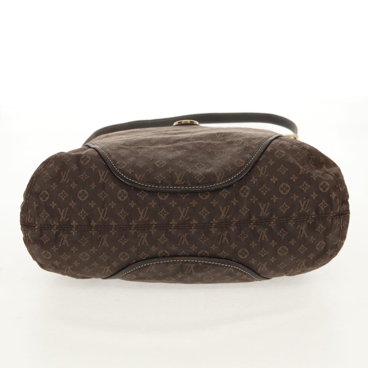 LOUIS VUITTON Monogram Idylle Elegy Hand Bag Black M56696 LV Auth bs31637