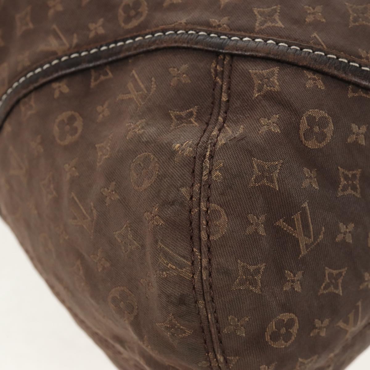 LOUIS VUITTON Monogram Idylle Elegy Hand Bag Black M56696 LV Auth bs31637