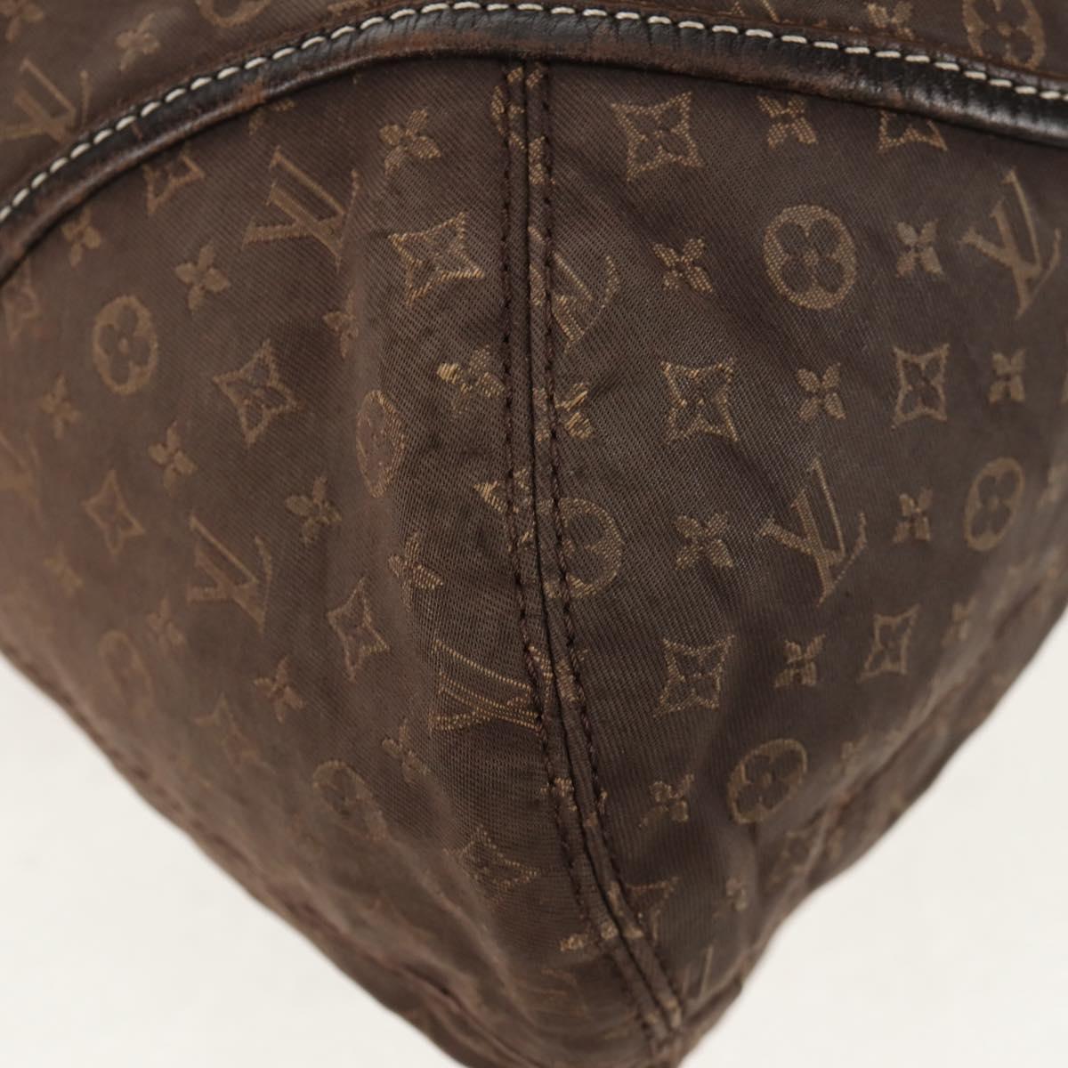 LOUIS VUITTON Monogram Idylle Elegy Hand Bag Black M56696 LV Auth bs31637