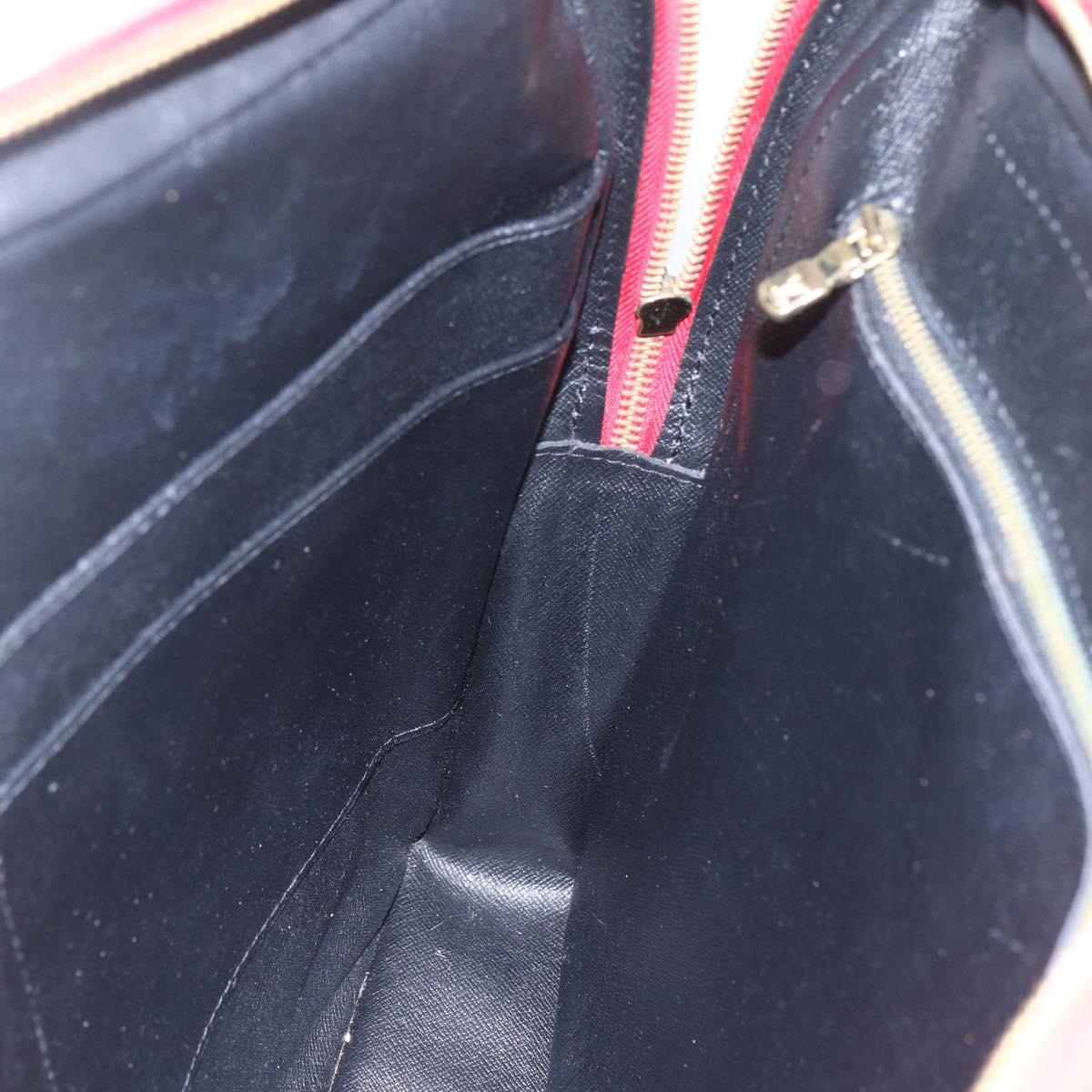 LOUIS VUITTON Epi Porte Documents Voyage Business Bag Red M54477 LV Auth bs31661