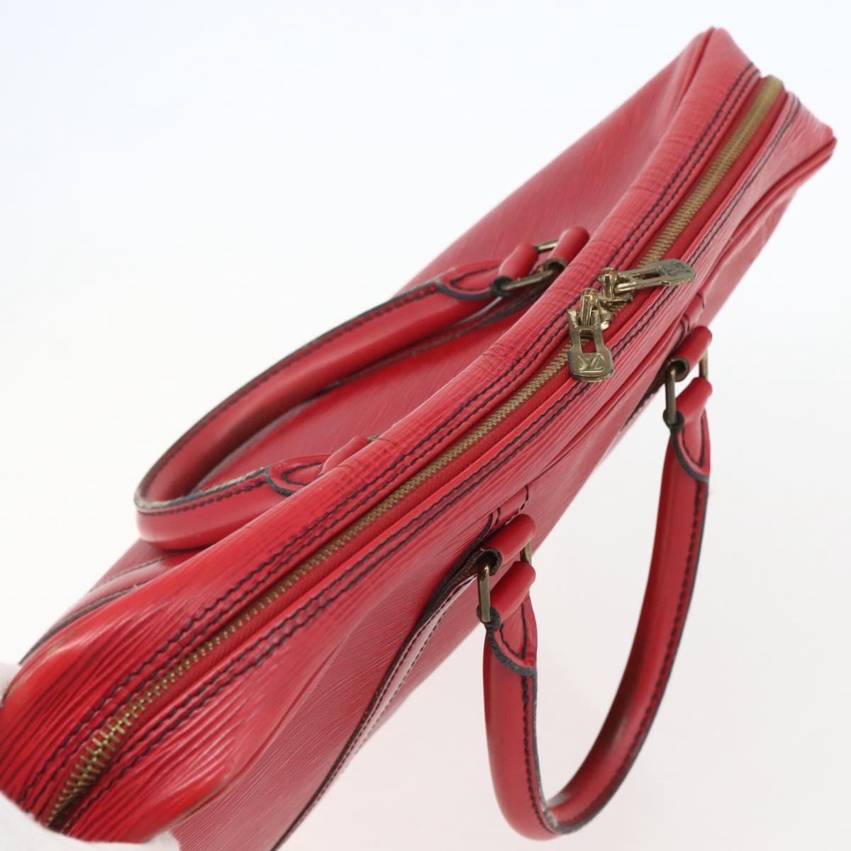 LOUIS VUITTON Epi Porte Documents Voyage Business Bag Red M54477 LV Auth bs31661