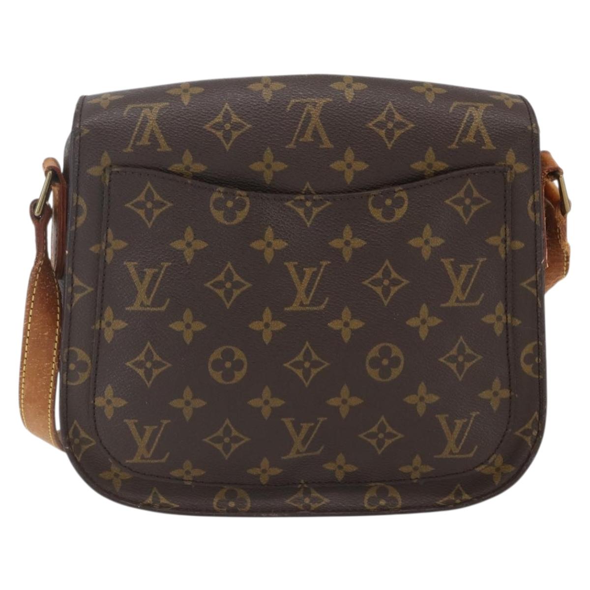 LOUIS VUITTON Monogram Saint Cloud GM Shoulder Bag M51242 LV Auth bs31698