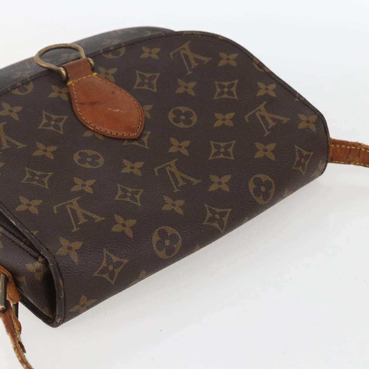 LOUIS VUITTON Monogram Saint Cloud GM Shoulder Bag M51242 LV Auth bs31698