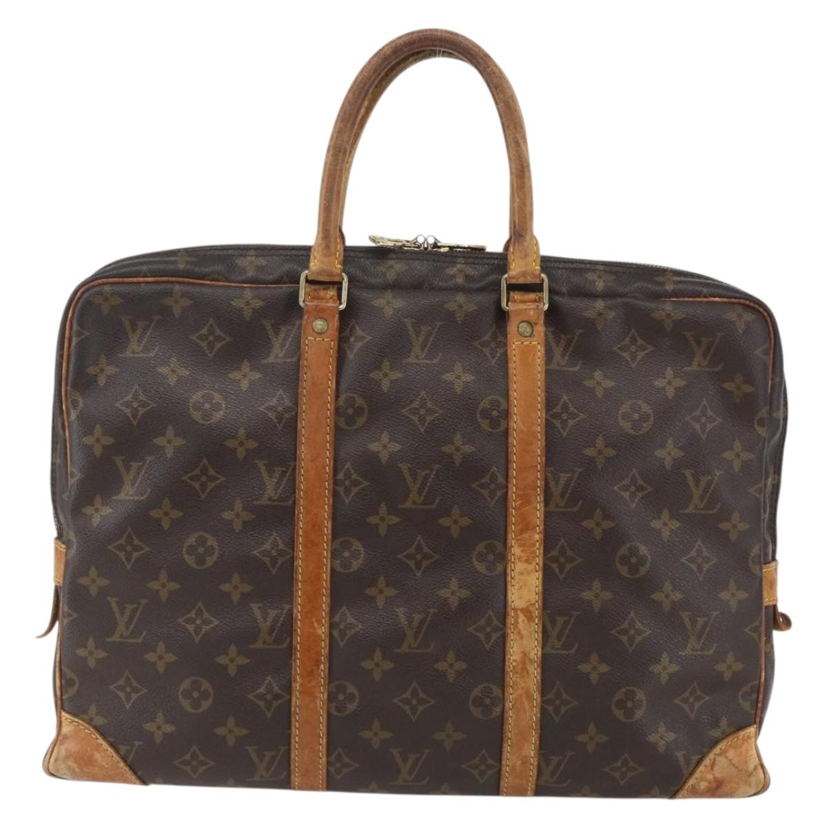LOUIS VUITTON Monogram Porte Documents Voyage Business Bag M53361 Auth bs31700