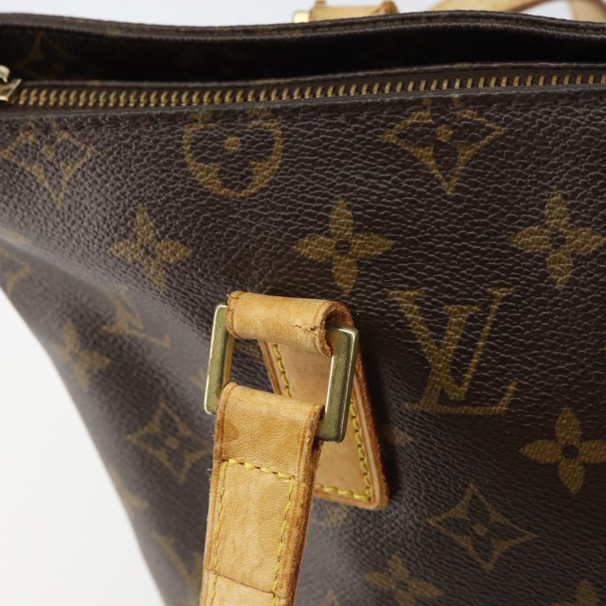 LOUIS VUITTON Monogram Cabas Piano Tote Bag M51148 LV Auth bs31701
