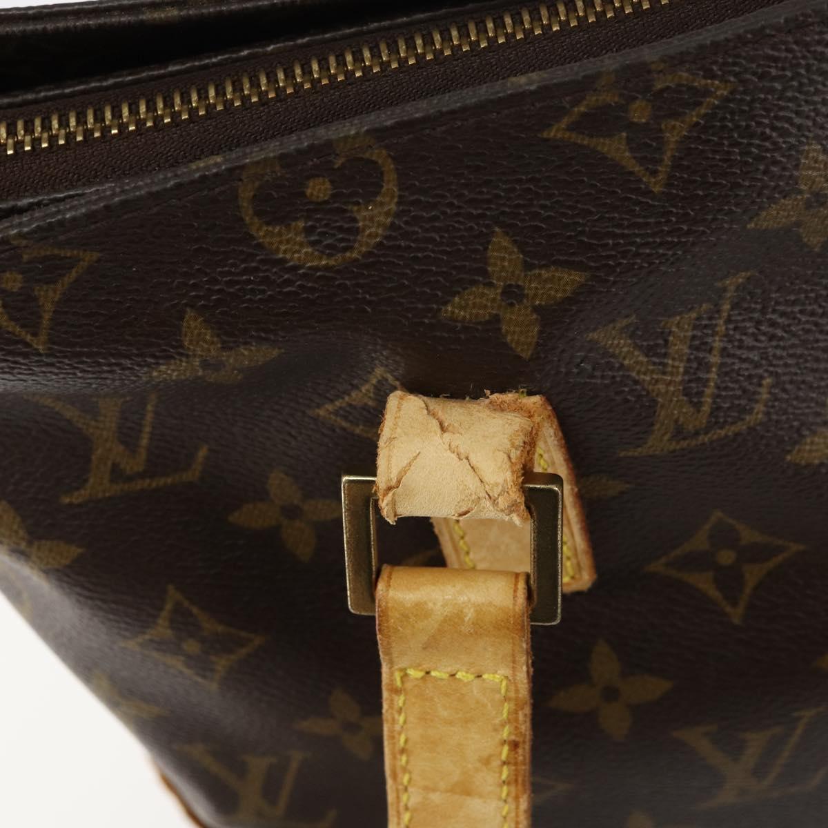 LOUIS VUITTON Monogram Cabas Piano Tote Bag M51148 LV Auth bs31701