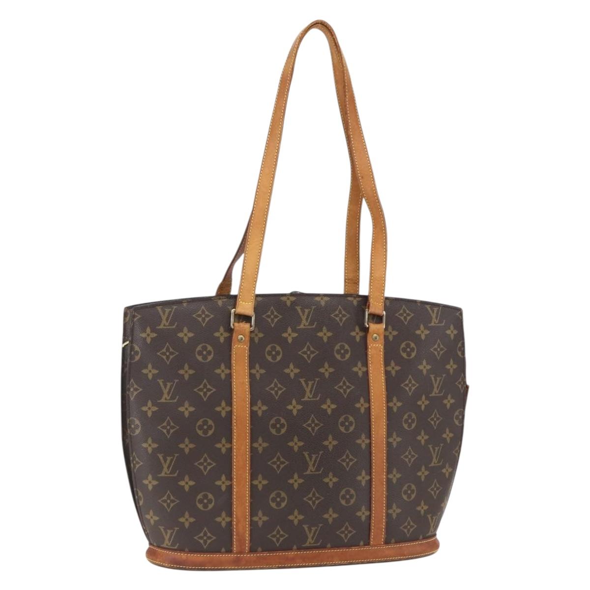LOUIS VUITTON Monogram Babylone Tote Bag M51102 LV Auth bs31704