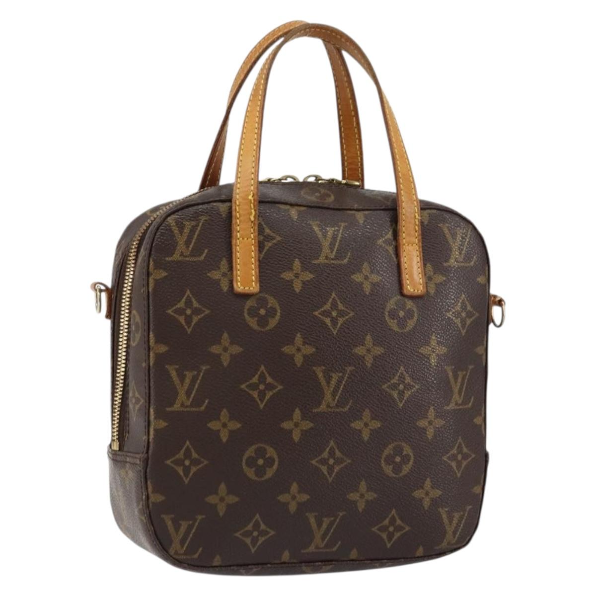 LOUIS VUITTON Monogram Spontini Hand Bag M47500 LV Auth bs31719