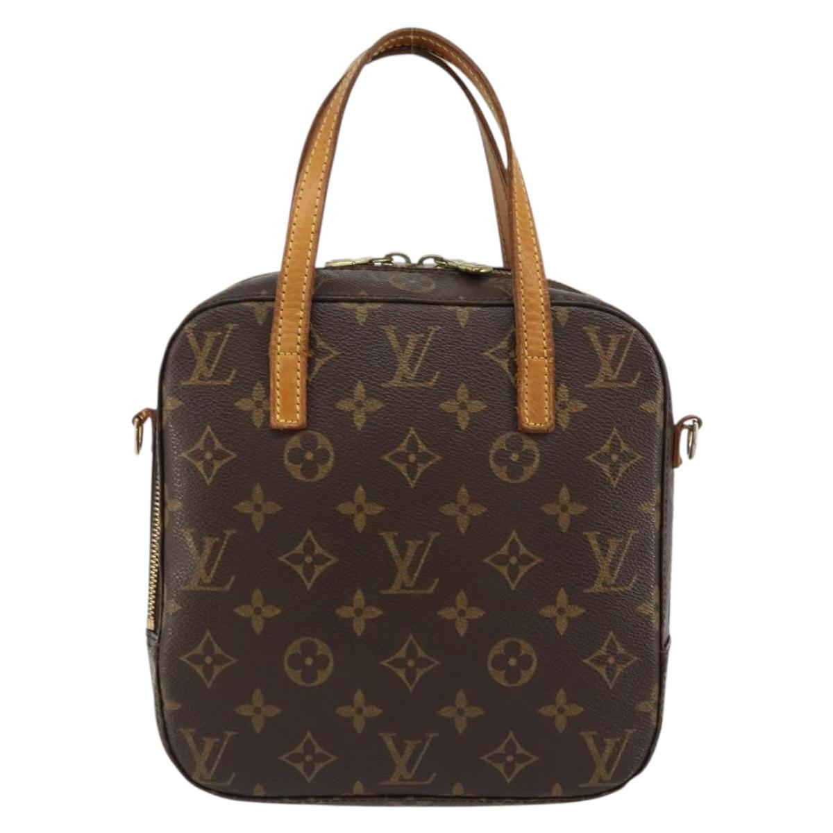 LOUIS VUITTON Monogram Spontini Hand Bag M47500 LV Auth bs31719