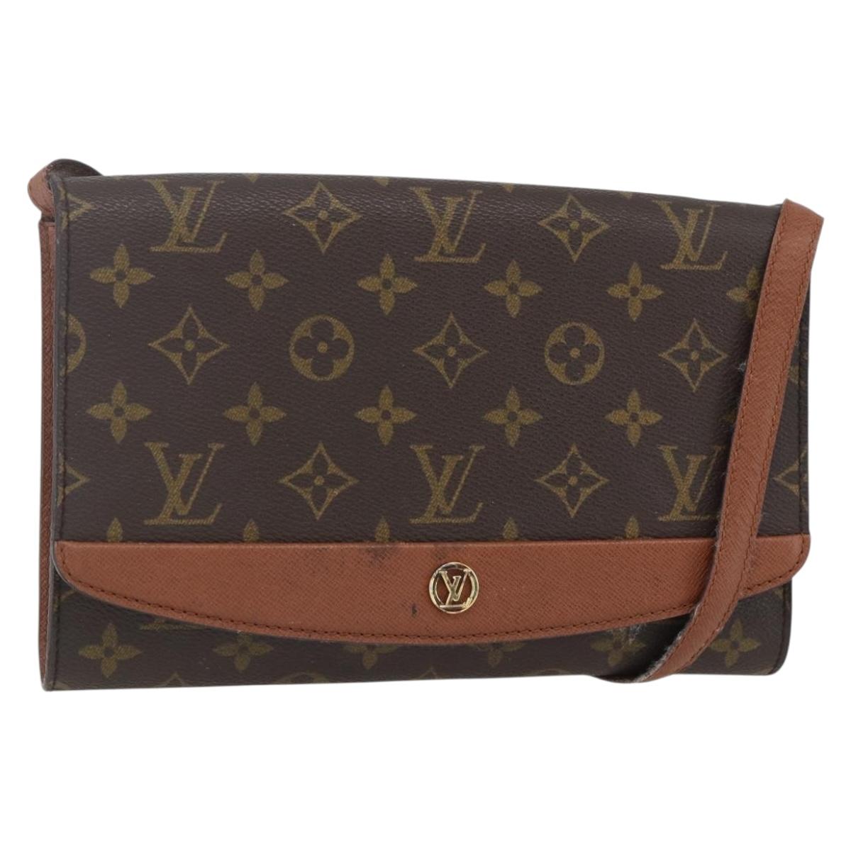 LOUIS VUITTON Monogram Bordeaux 24 Shoulder Bag M51798 LV Auth bs31720