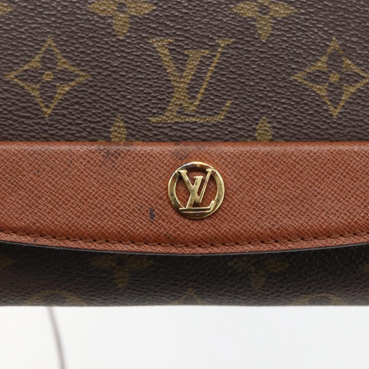 LOUIS VUITTON Monogram Bordeaux 24 Shoulder Bag M51798 LV Auth bs31720