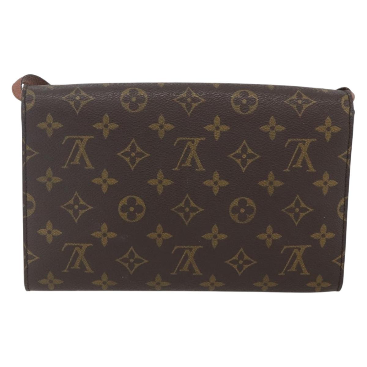 LOUIS VUITTON Monogram Bordeaux 24 Shoulder Bag M51798 LV Auth bs31720