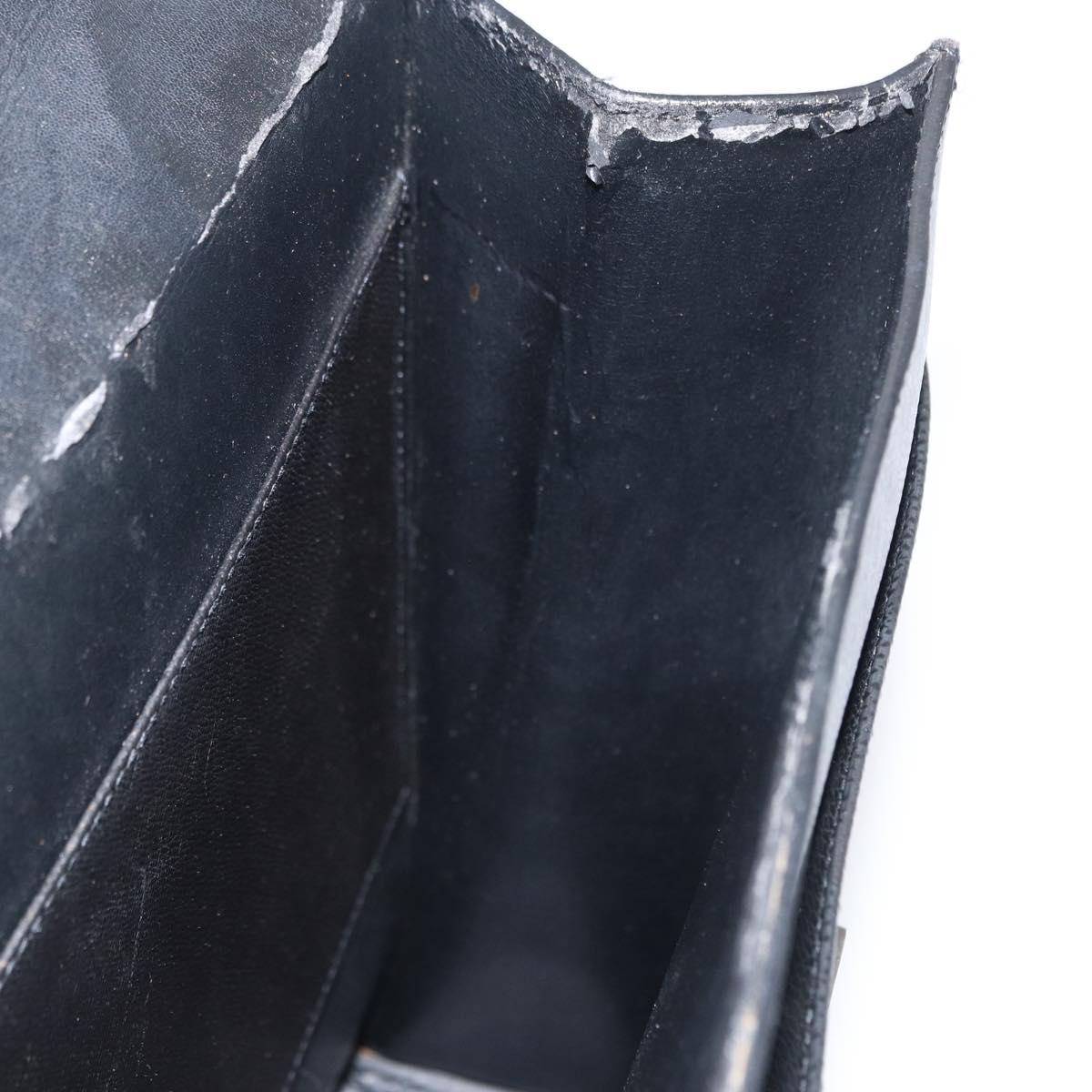 LOUIS VUITTON Taiga Serviette Kazan Business Bag Ardoise M30802 LV Auth bs31723