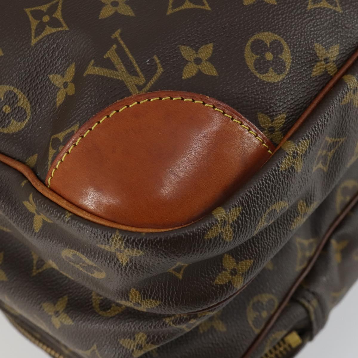 LOUIS VUITTON Monogram Sac Trois Posh 50 Boston Bag M41376 LV Auth bs31773