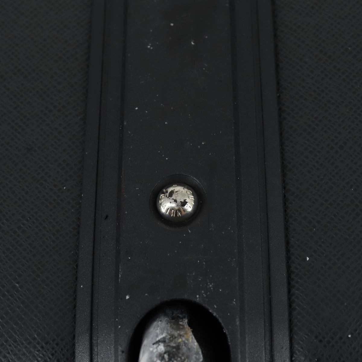 LOUIS VUITTON Taiga Pegas 55 Suitcase Black Boreal M32666 LV Auth bs31775