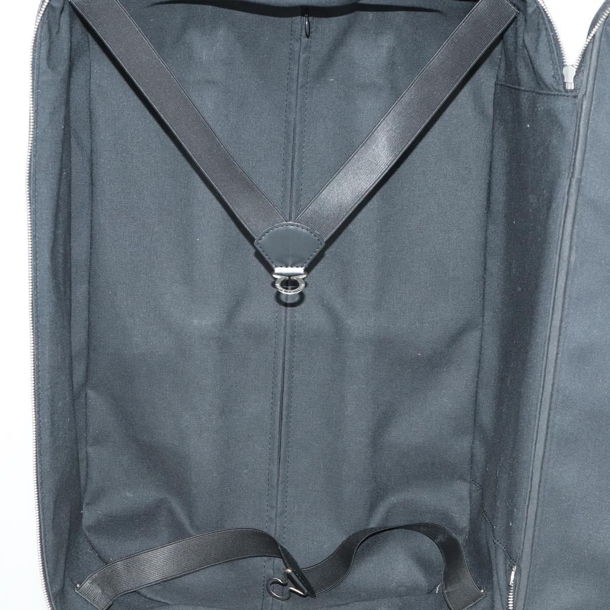 LOUIS VUITTON Taiga Pegas 55 Suitcase Black Boreal M32666 LV Auth bs31775