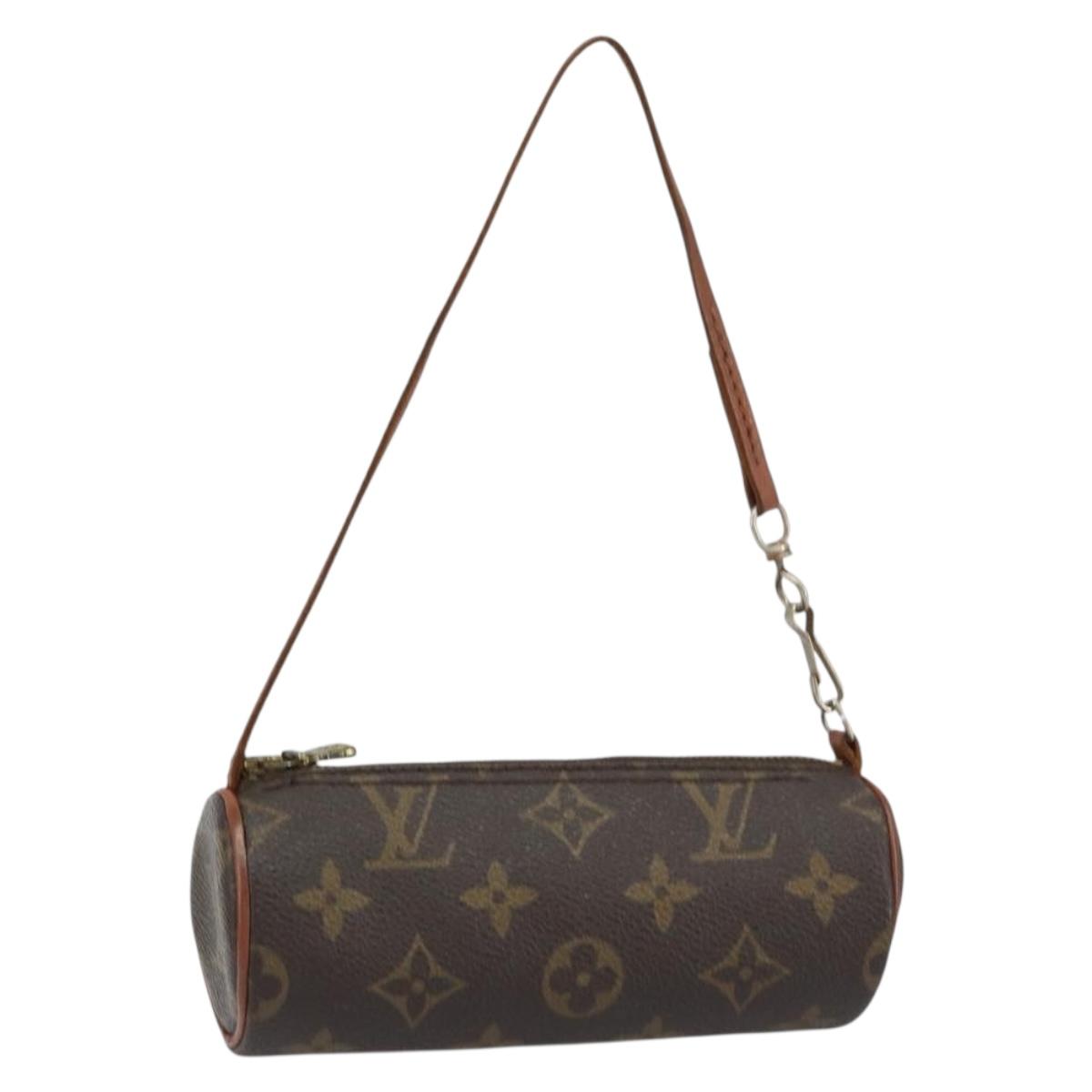 LOUIS VUITTON Monogram Papillon Pouch LV Auth bs31776