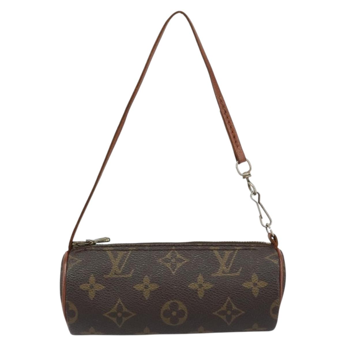 LOUIS VUITTON Monogram Papillon Pouch LV Auth bs31776