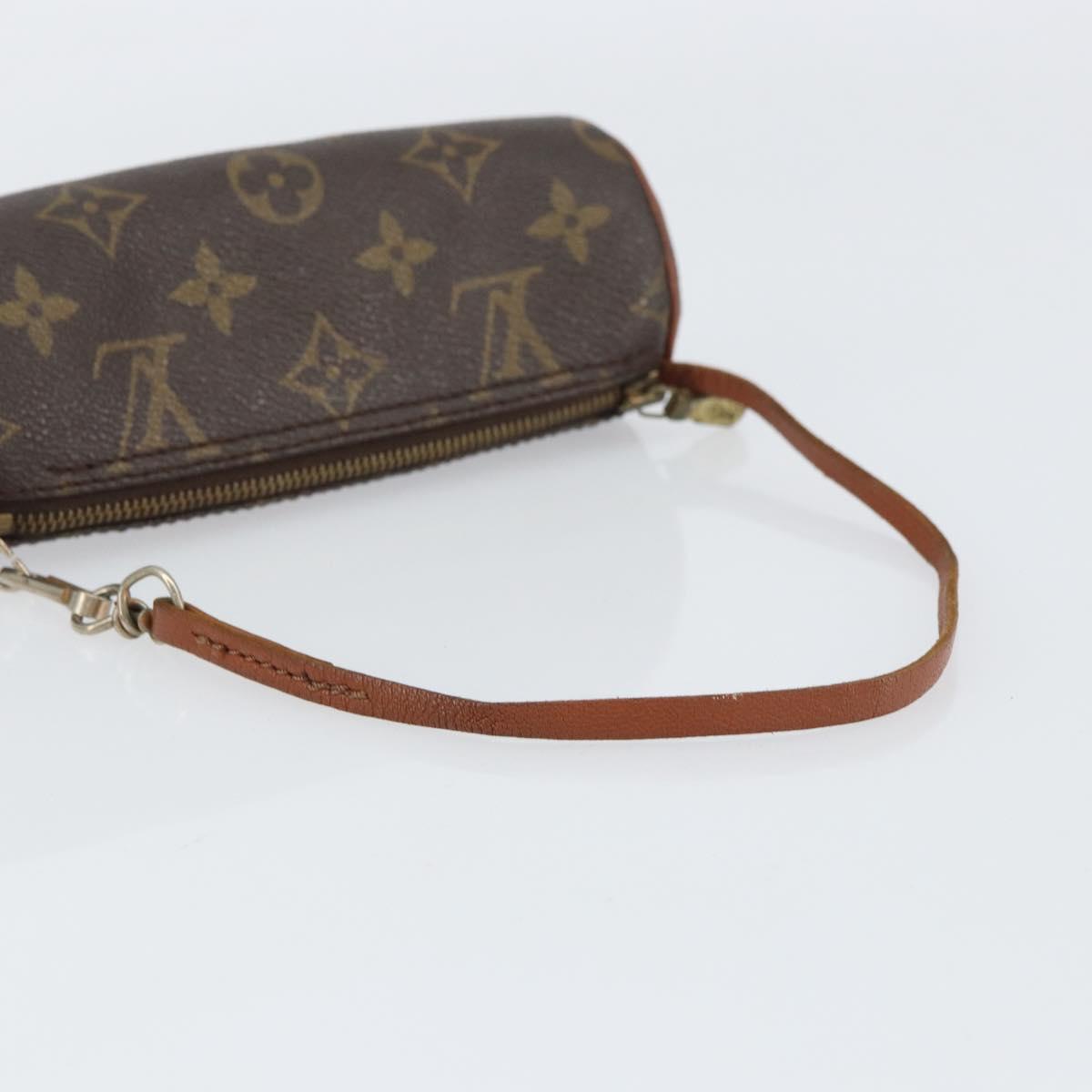 LOUIS VUITTON Monogram Papillon Pouch LV Auth bs31776