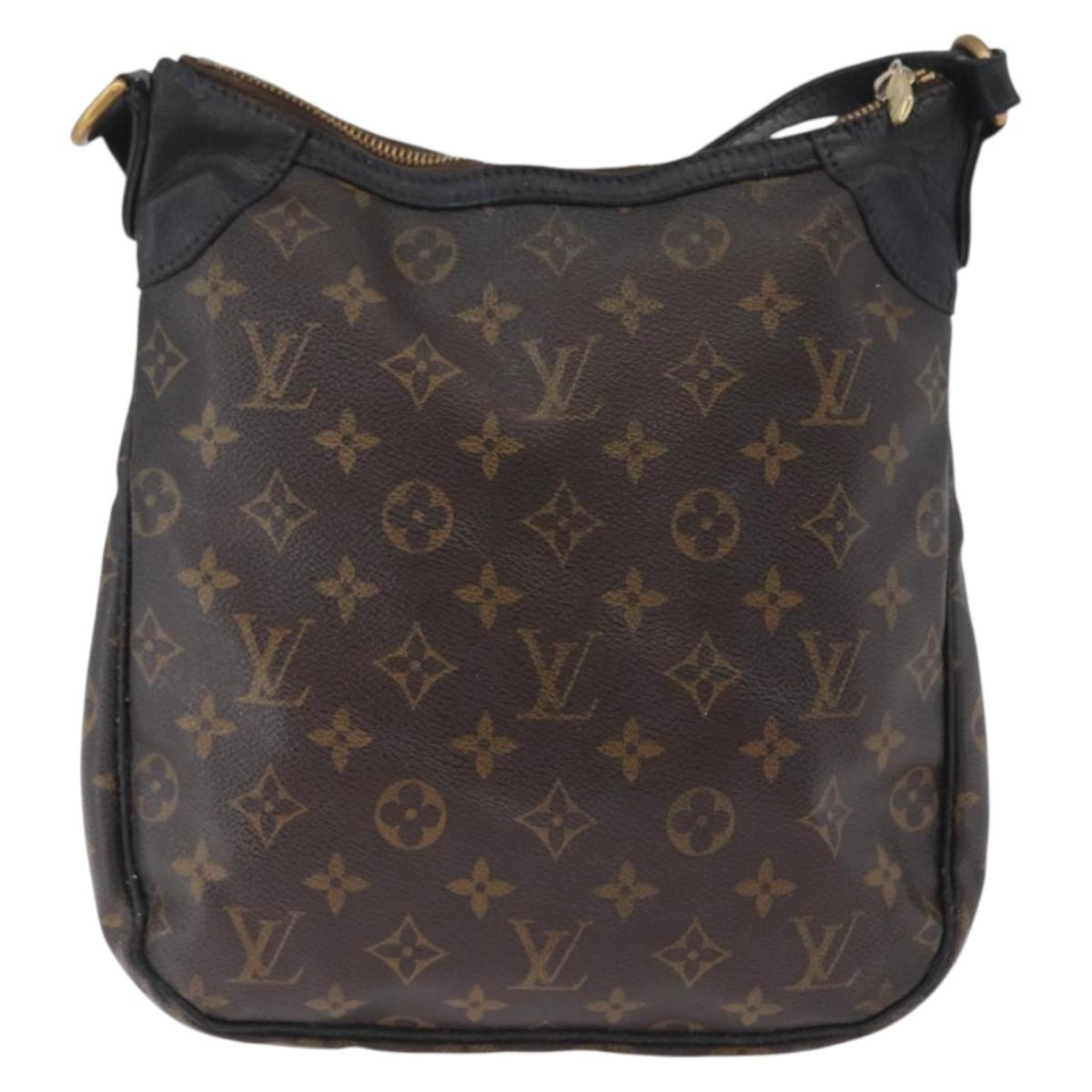 LOUIS VUITTON Monogram Odeon PM Shoulder Bag M56390 LV Auth bs31778