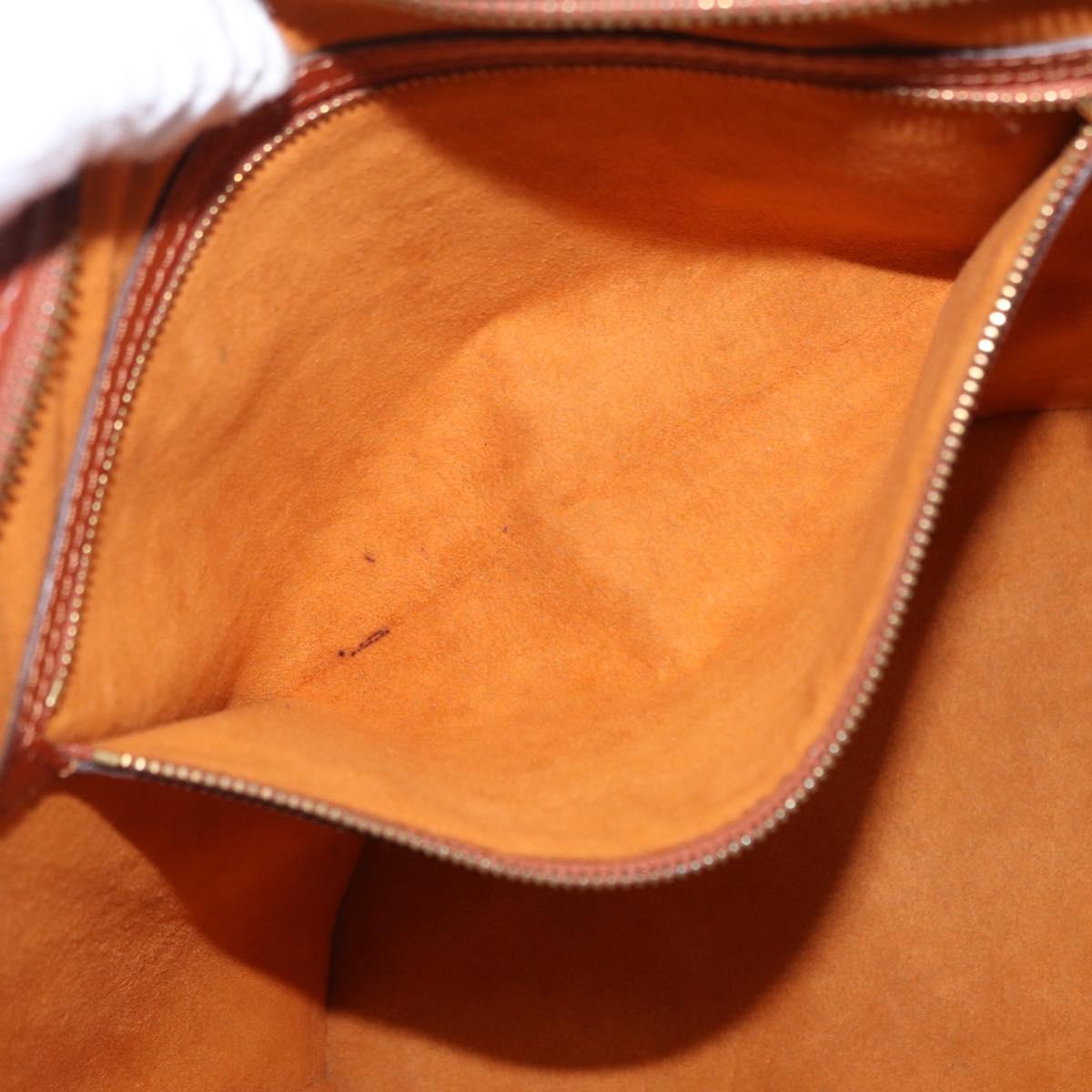 LOUIS VUITTON Epi Saint Jacques Shopping Shoulder Bag Brown M52263 Auth bs31780