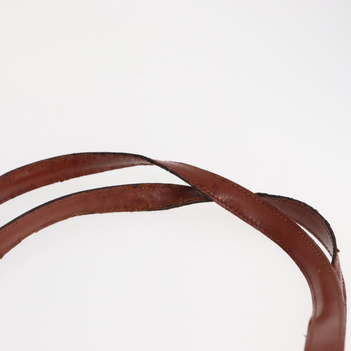 LOUIS VUITTON Epi Saint Jacques Shopping Shoulder Bag Brown M52263 Auth bs31780