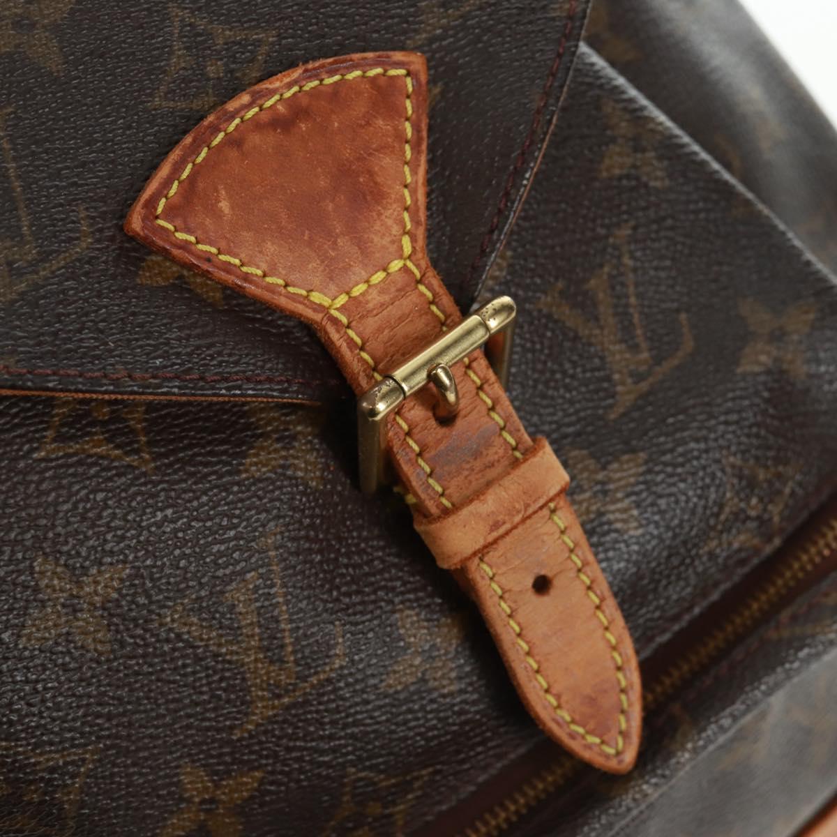 LOUIS VUITTON Monogram Montsouris MM Backpack M51136 LV Auth bs31782