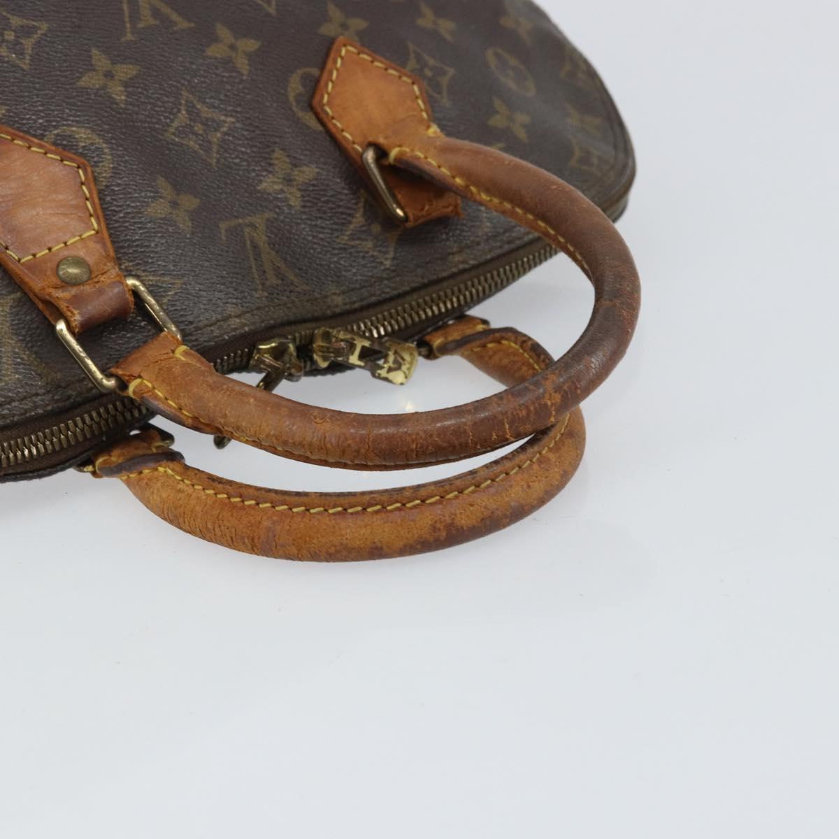 LOUIS VUITTON Monogram Alma Hand Bag M51130 LV Auth bs31786