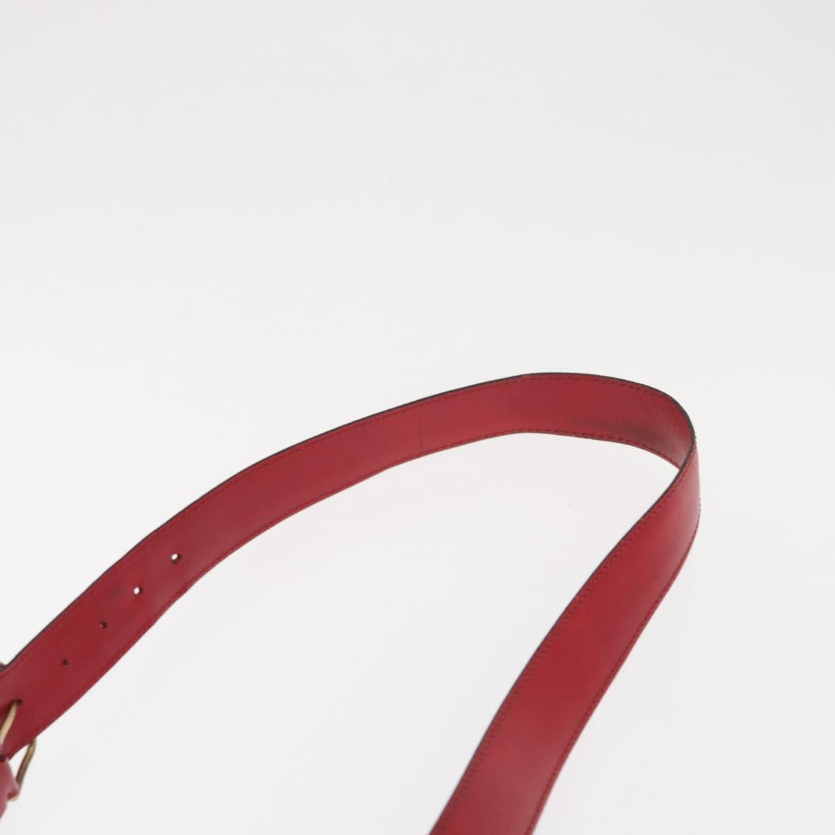LOUIS VUITTON Epi Sac Depaule GM Shoulder Bag Red M80197 LV Auth bs31790