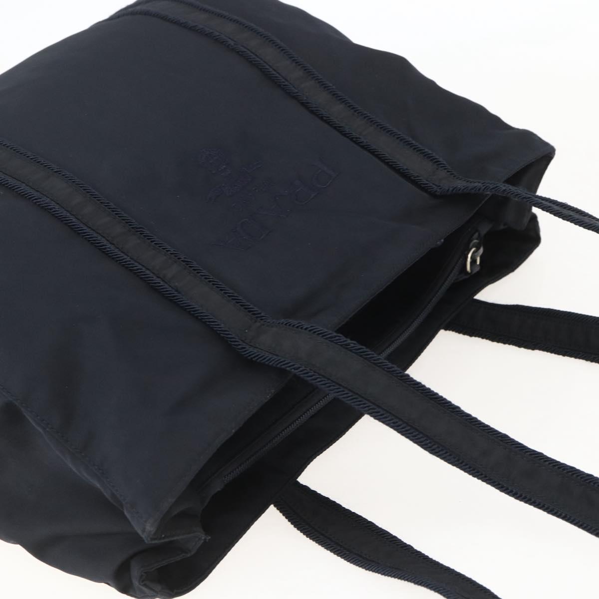 PRADA Shoulder Bag Nylon Black Auth bs31877
