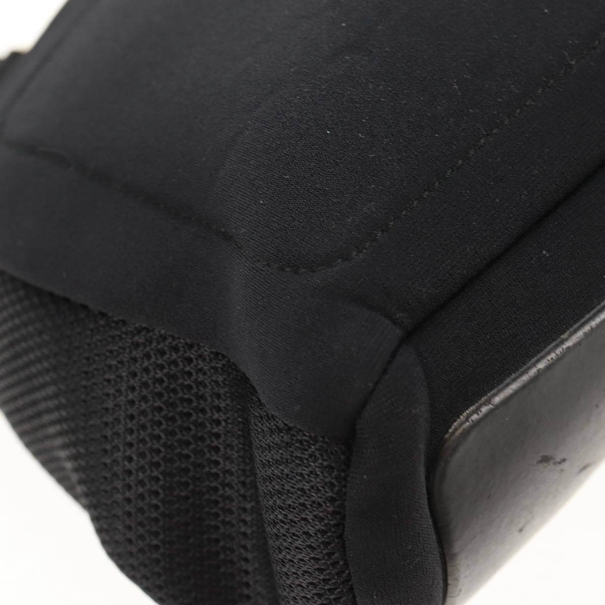PRADA Sports Shoulder Bag Nylon Black Silver Auth bs31901